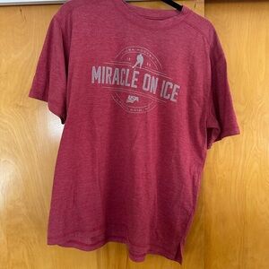 Miracle on Ice Red Graphic Tee